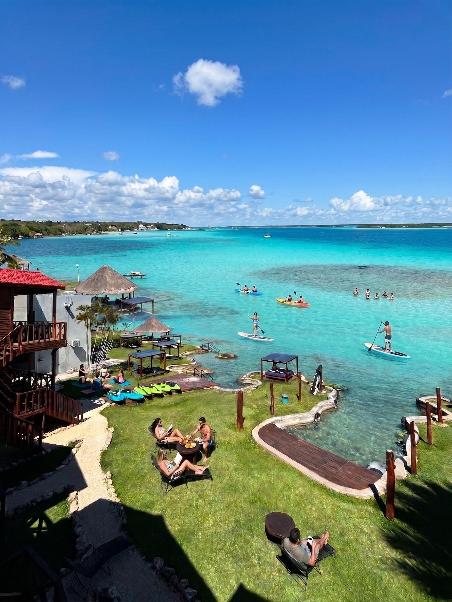 Varios Hotel Blue Caribe Bacalar Lagoon Front