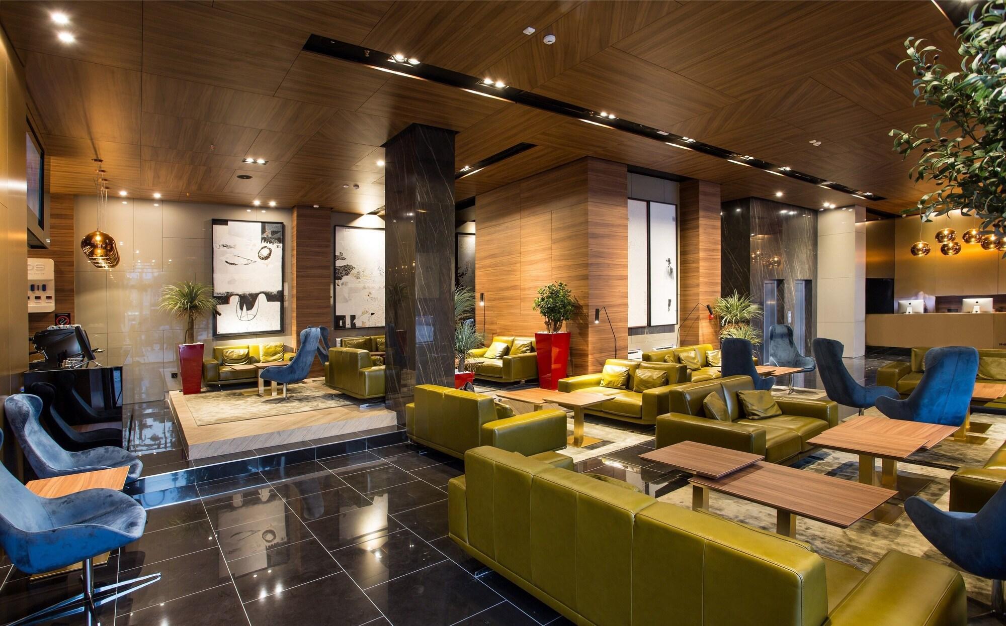 Vista Lobby Ambasador Hotel Nis