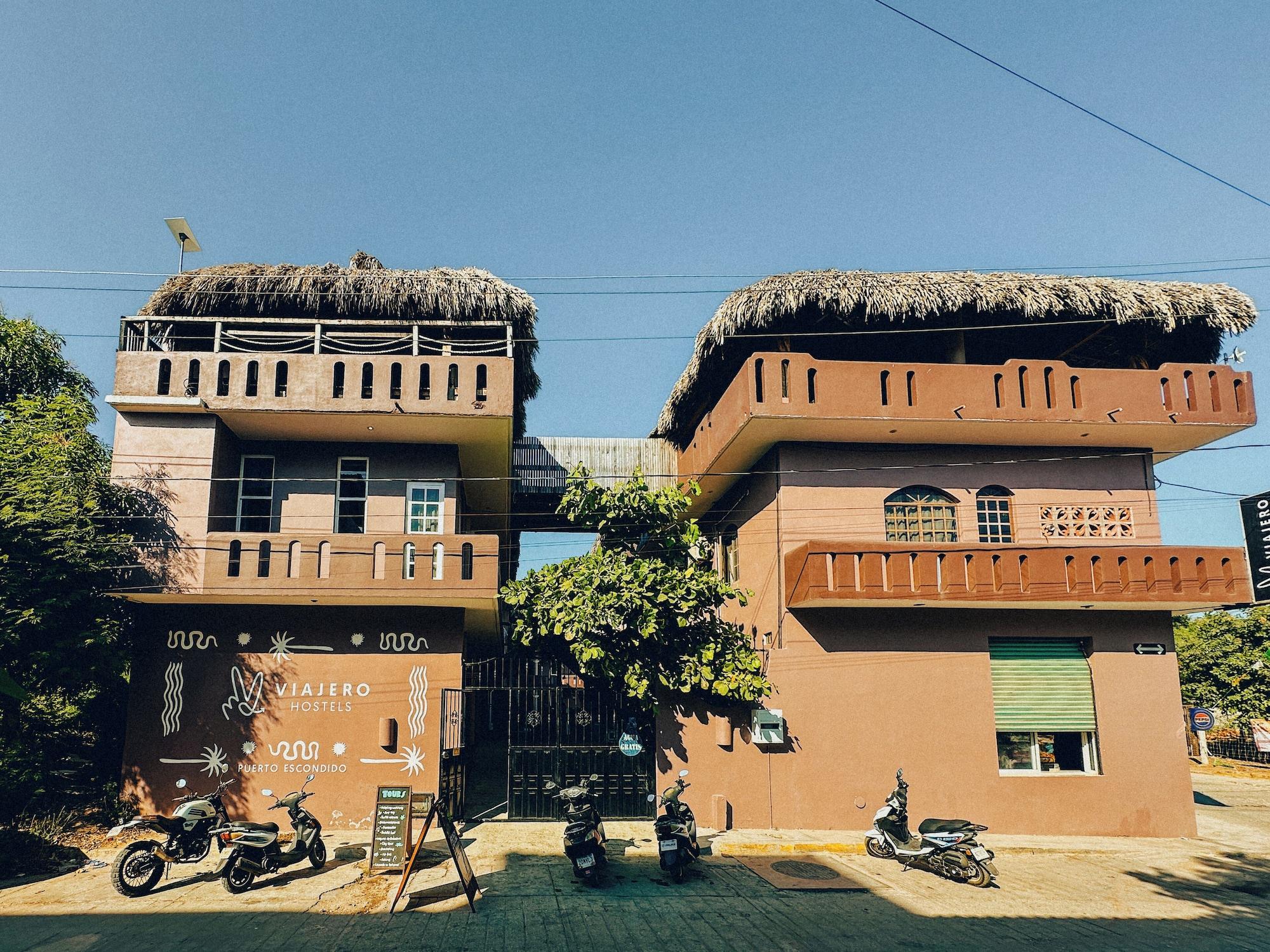Vista Exterior Viajero Puerto Escondido Hostel
