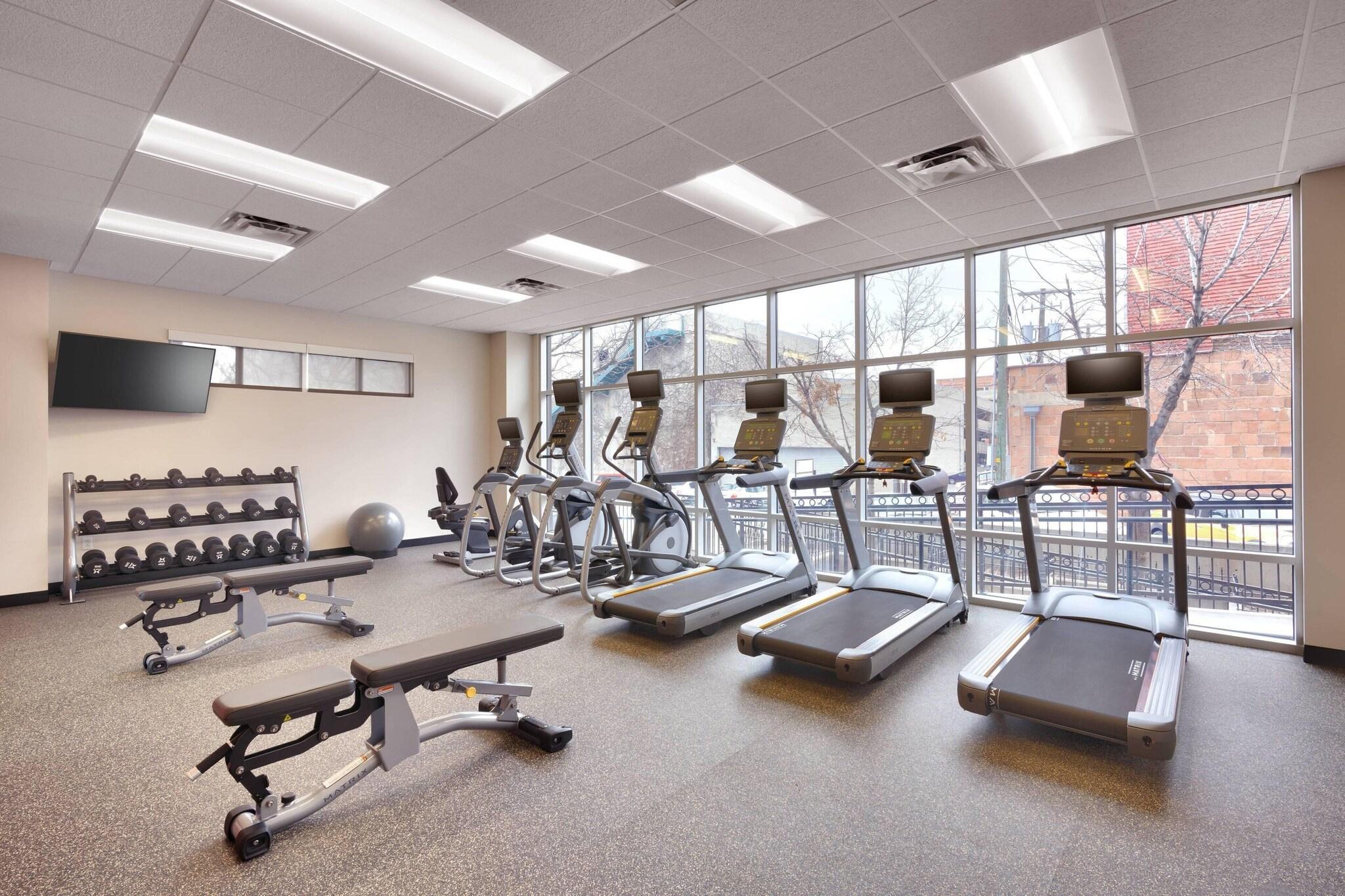 Gimnasio TownePlace Suites by Marriott Salt Lake City Downtown