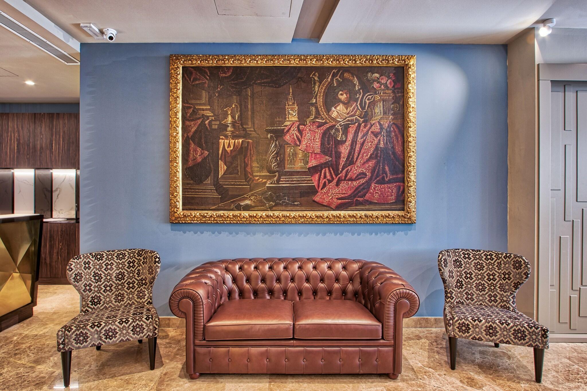 Vista Lobby Palazzo Rosaria Boutique Hotel