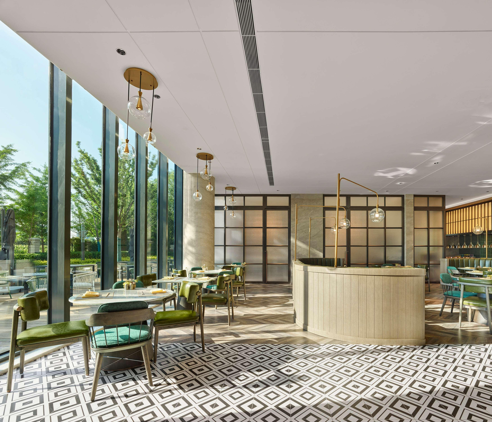 Restaurant Doubletree By Hilton Yantai Golden Coast Hotel & S