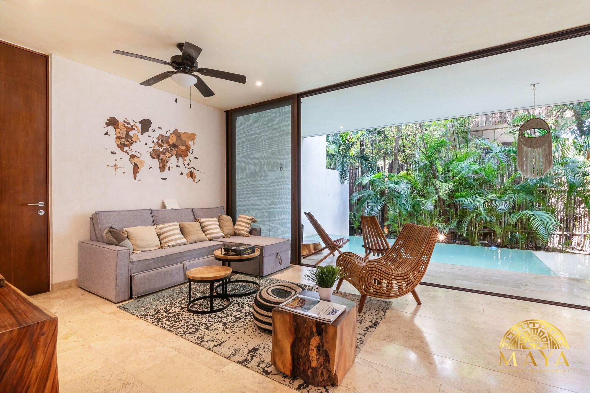 Comodidades del Alojamiento BajoCielo107 Lux 2BR Condo Priv Pool in Aldea Zama