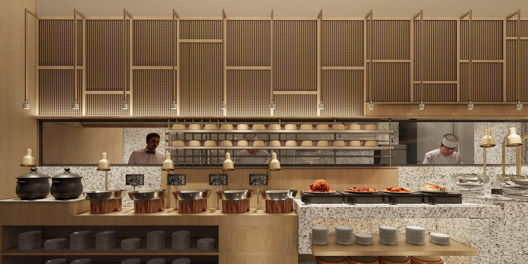 Restaurant Hilton Garden Inn Dandong