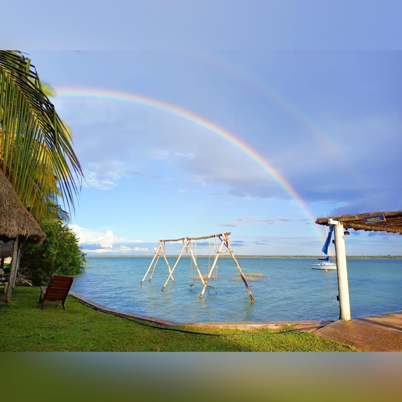 Vista Exterior Cayuco Maya