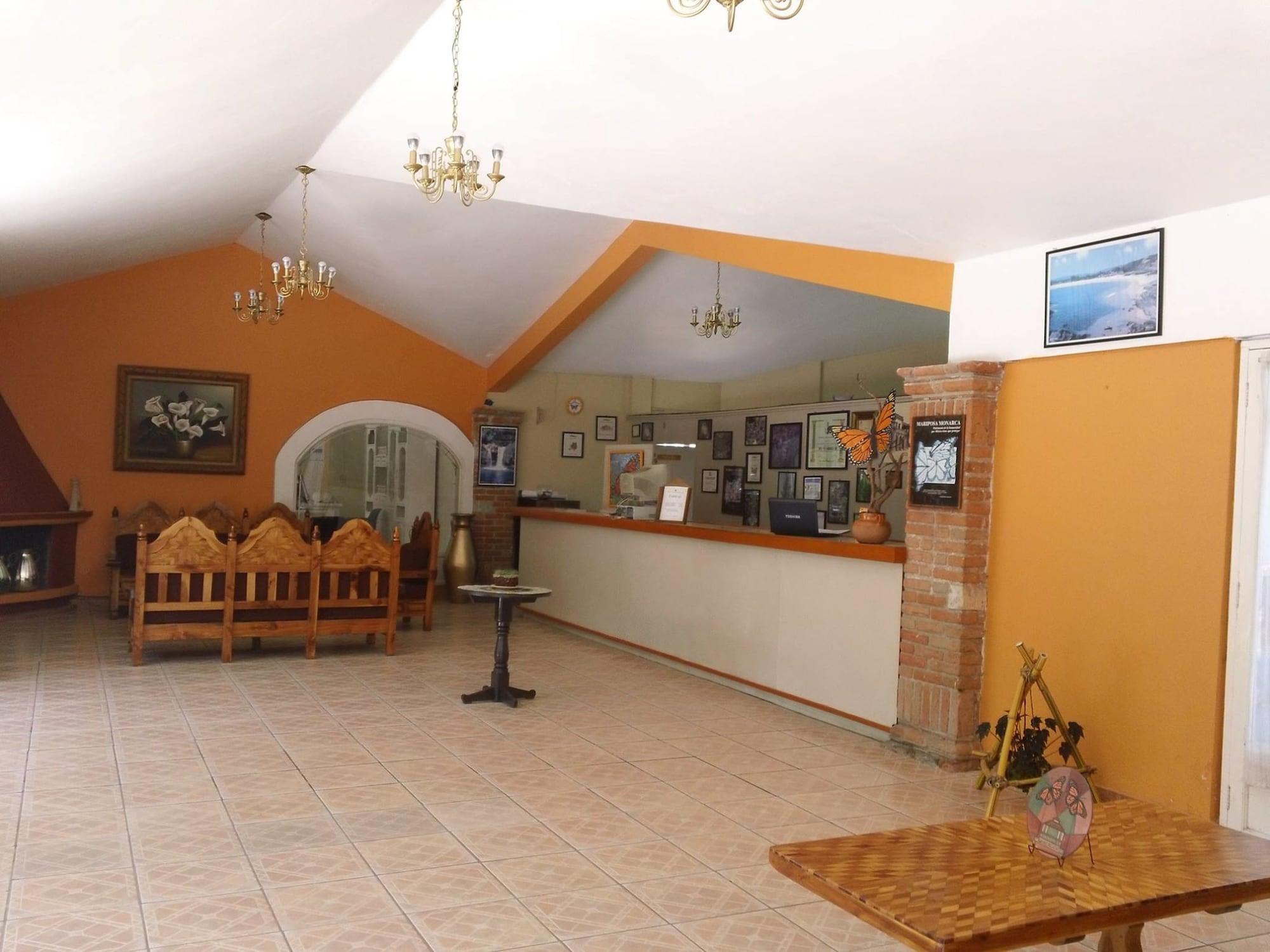 Vista Lobby Hotel Villa Monarca