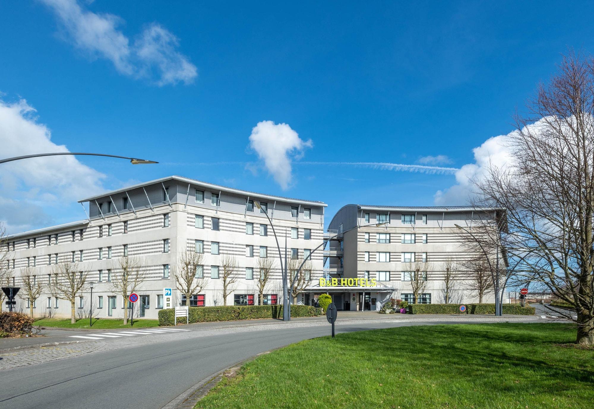 Vista Exterior B&B HOTEL Calais Terminal Cité de l'Europe 3 étoiles