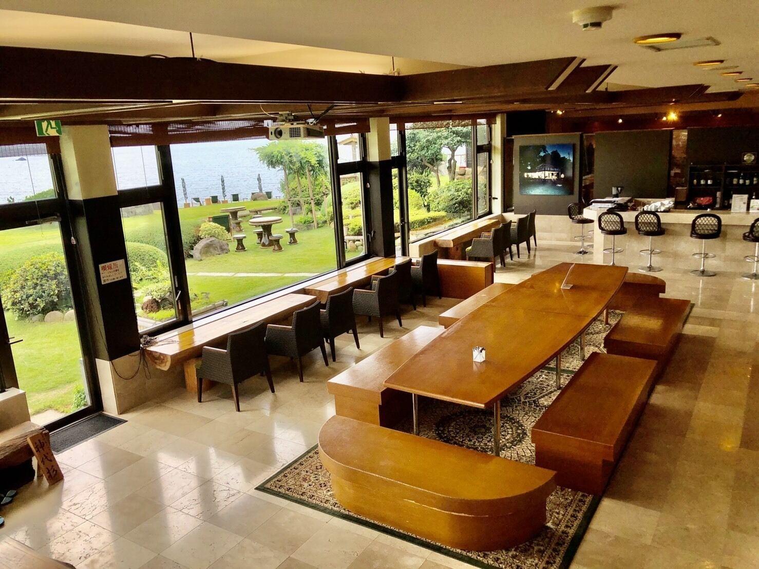 Vista Lobby Sado Resort Hotel Azuma