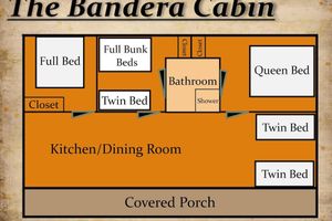 Renta temporal - The Bandera Cabin 3BD/1Bath @ Whiskey Mountain - Great Location!