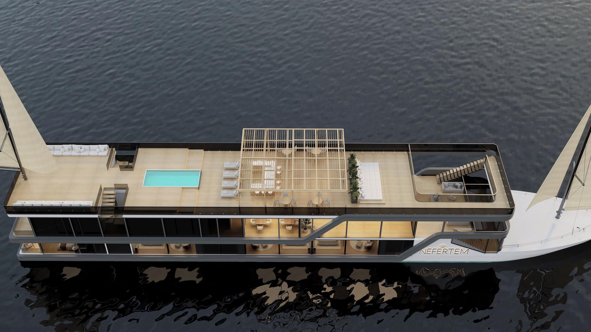 Vista Exterior Nefertem Yacht All Inclusive Charter