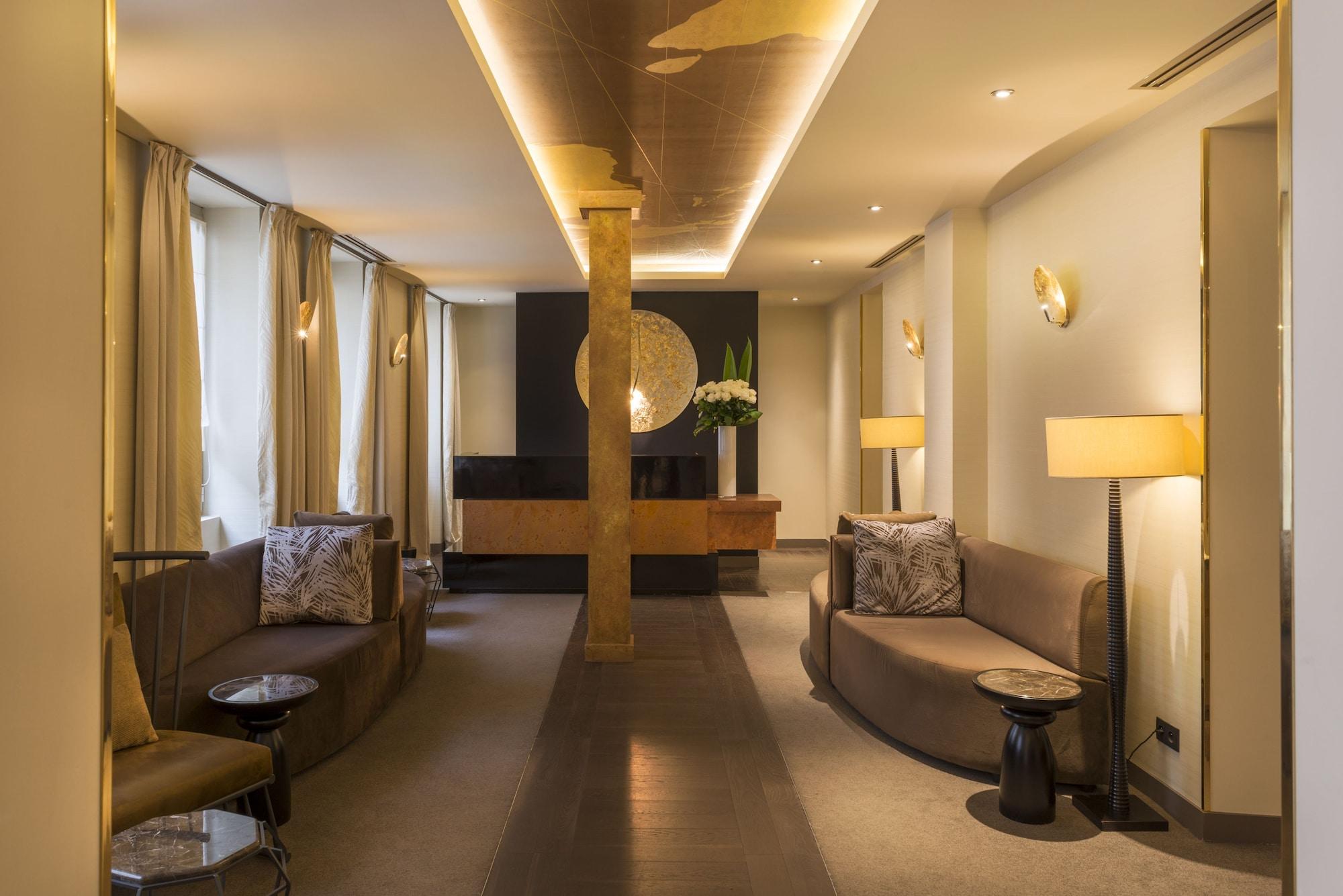 Vista Lobby Hôtel La Bourdonnais by Inwood Hotels