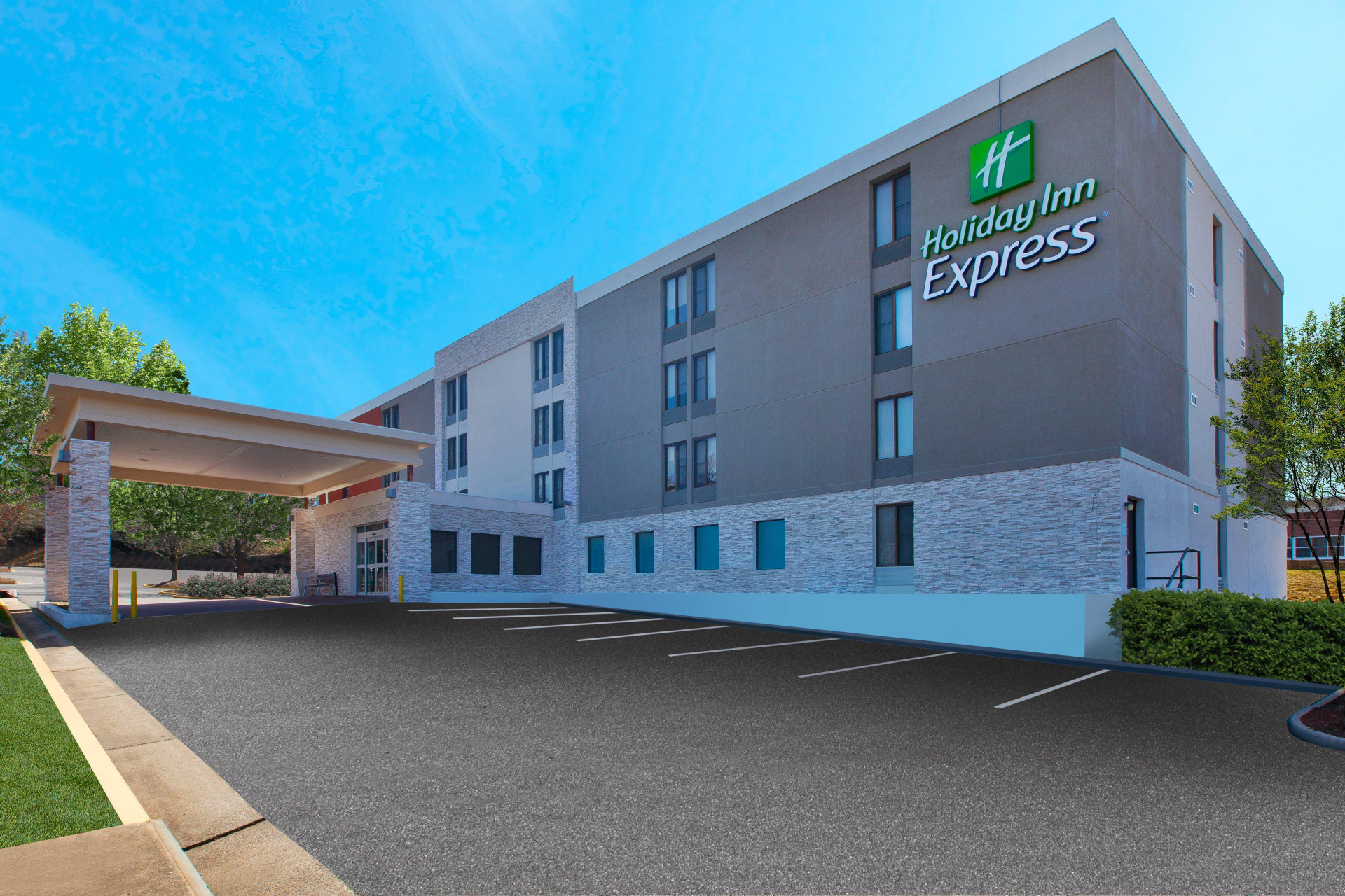 Vista Exterior Holiday Inn Express Fairfax - Arlington Boulevard by IHG