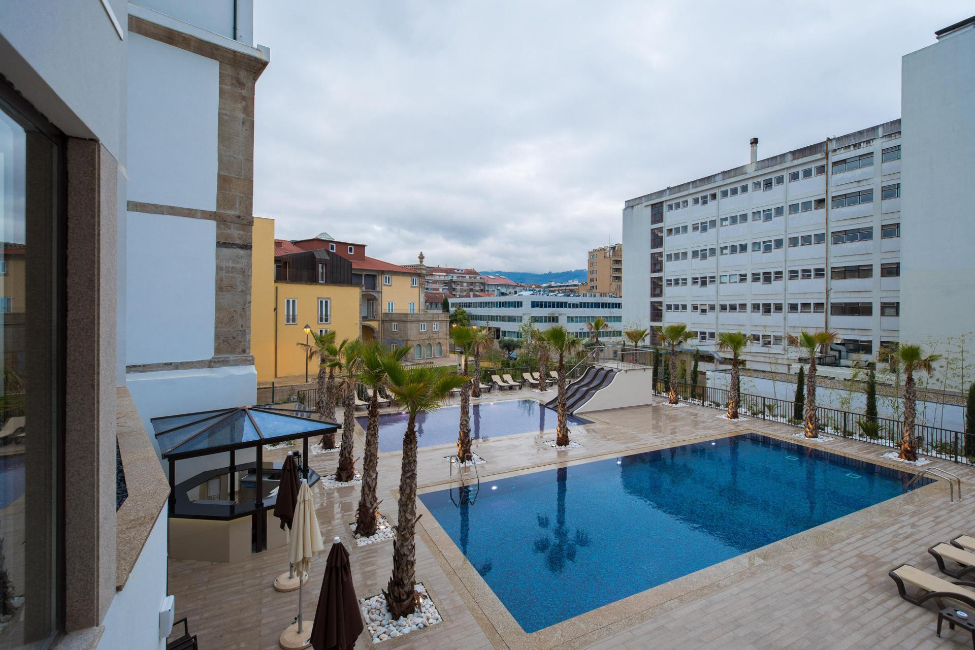 Vista Piscina Vila Galé Collection Braga