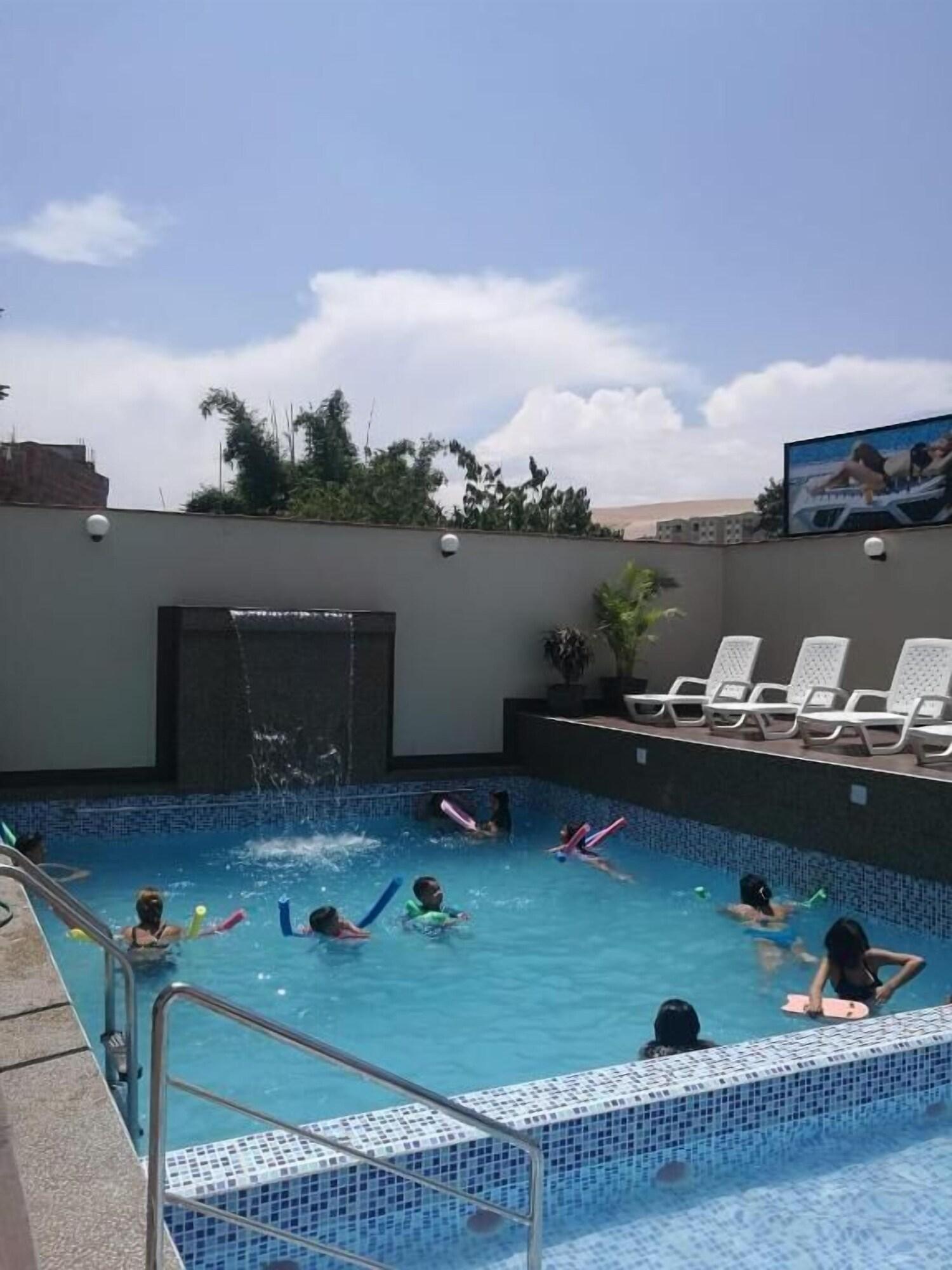 Vista Piscina Hotel Spa Machupicchu
