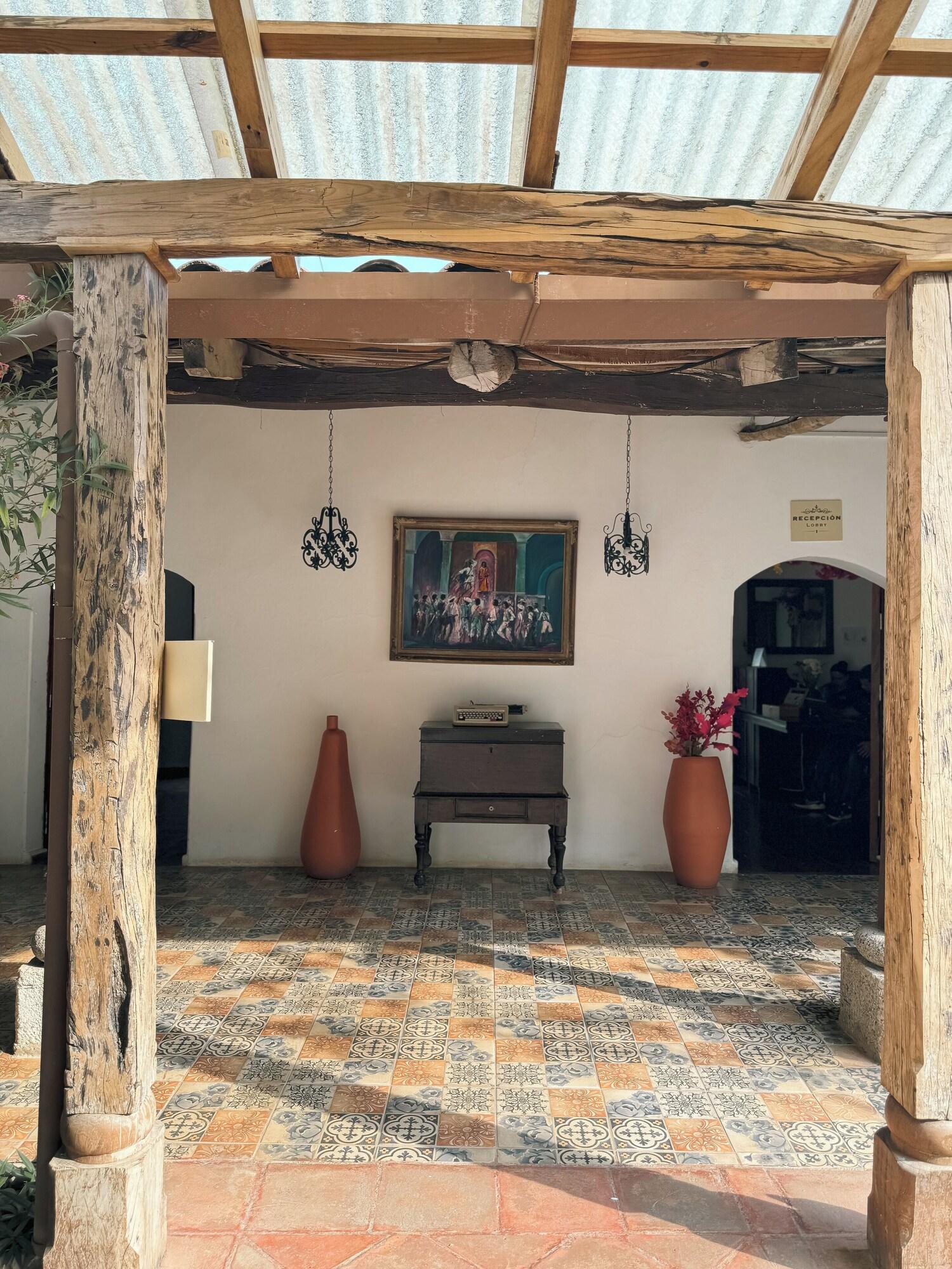 Vista Lobby Casa 1800 Suchitoto