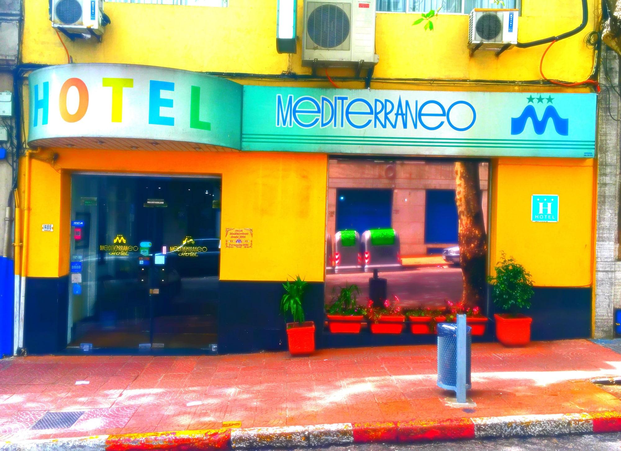 Vista Exterior Hotel Mediterraneo