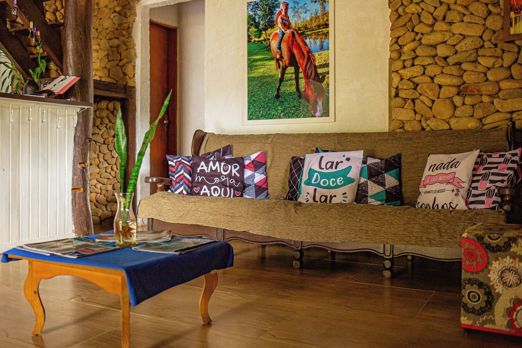 Vista Lobby Pousada Vale da Praia