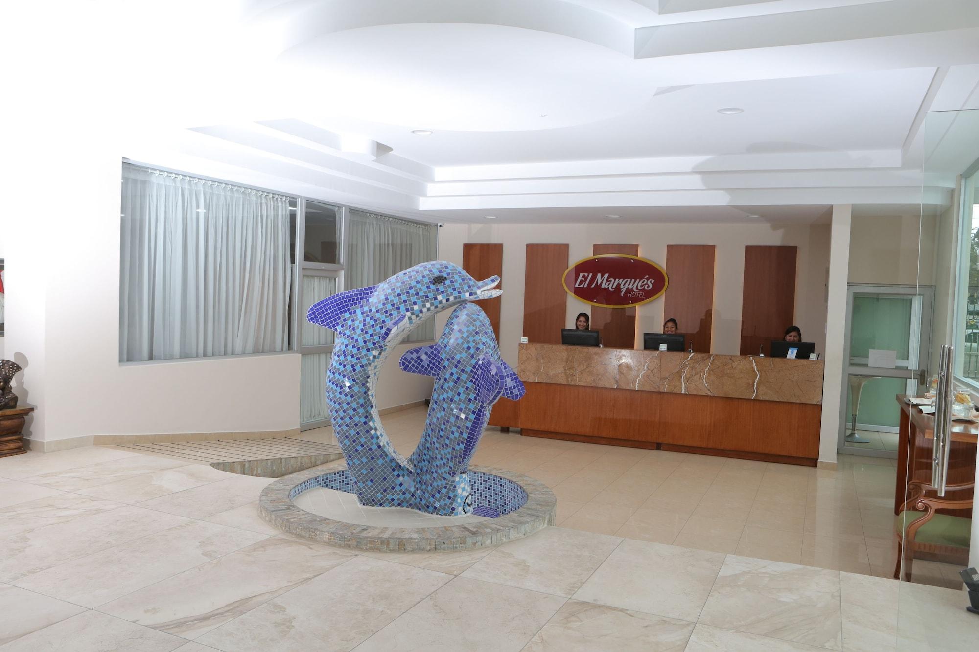 Vista Lobby Hotel El Marqués