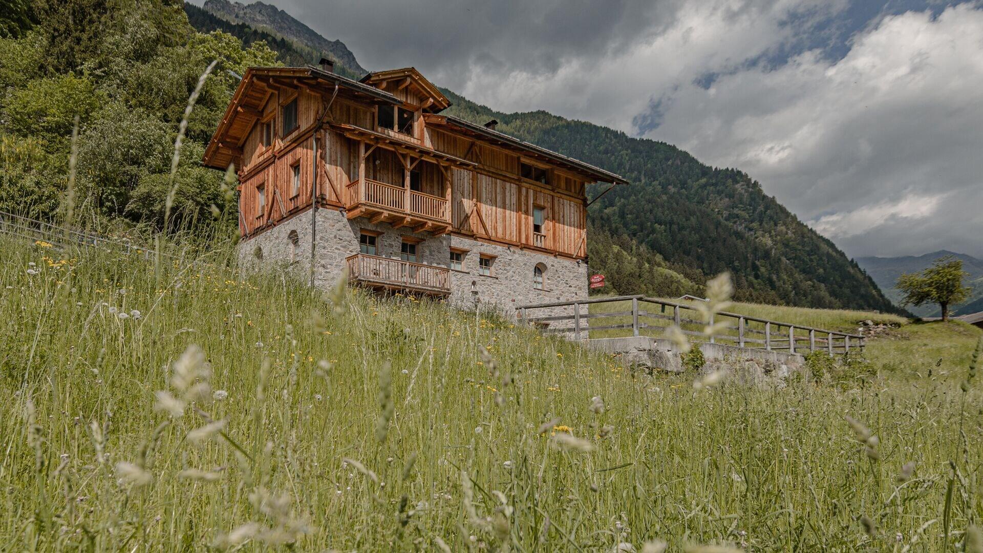 Vista Exterior Hotel Chalet Val di Rabbi
