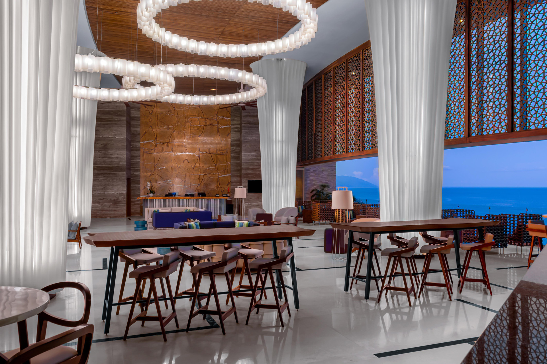 Vista Lobby Hilton Vallarta Riviera All-Inclusive Resort, Puerto Vallarta