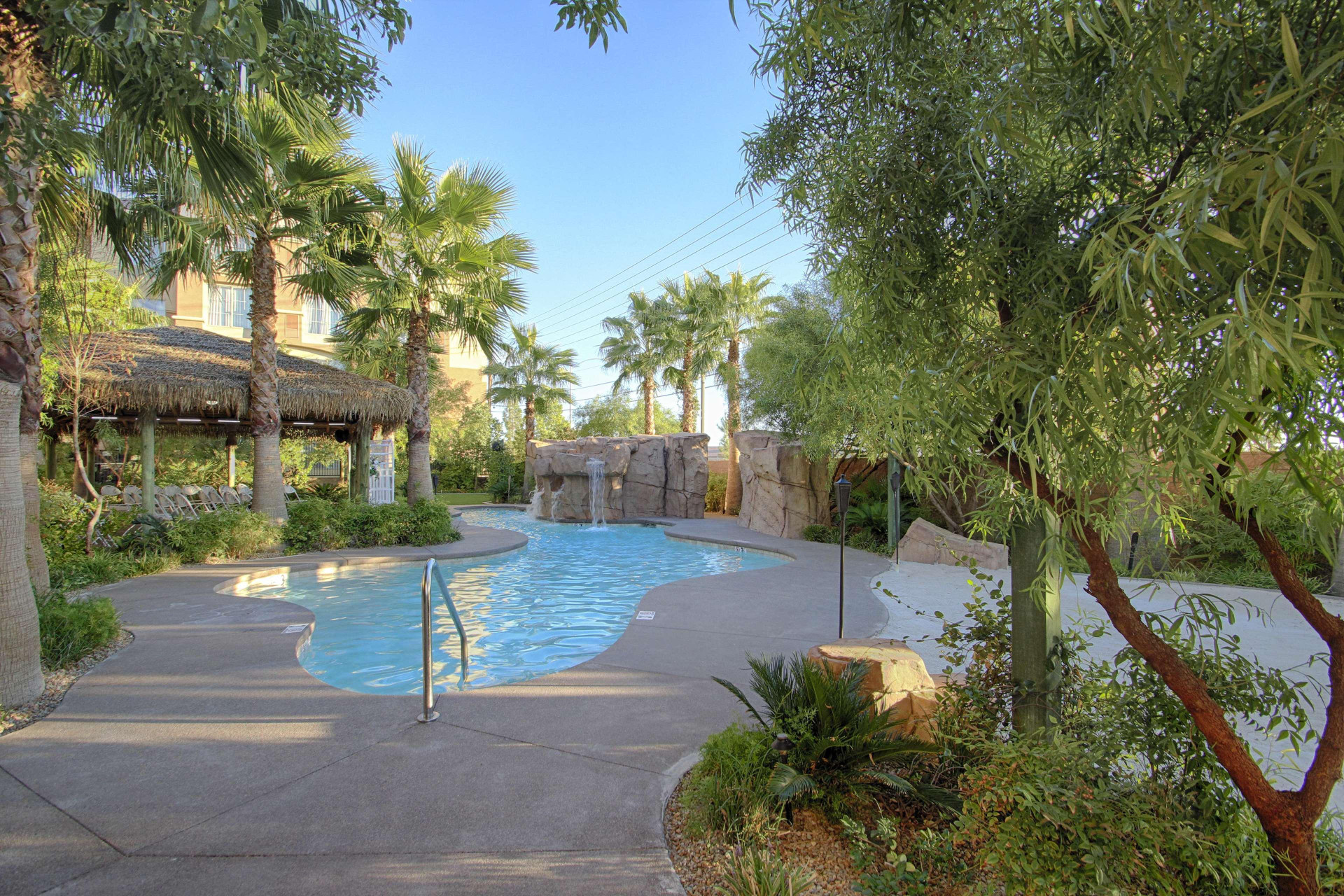 Vista Piscina Hilton Garden Inn Las Vegas Strip South