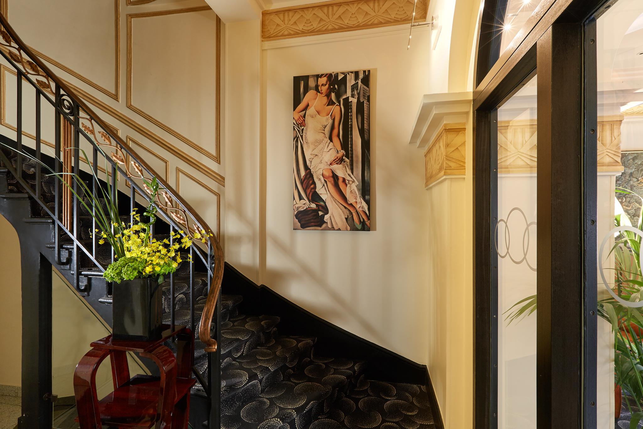 Vista Lobby Hôtel Raspail Montparnasse
