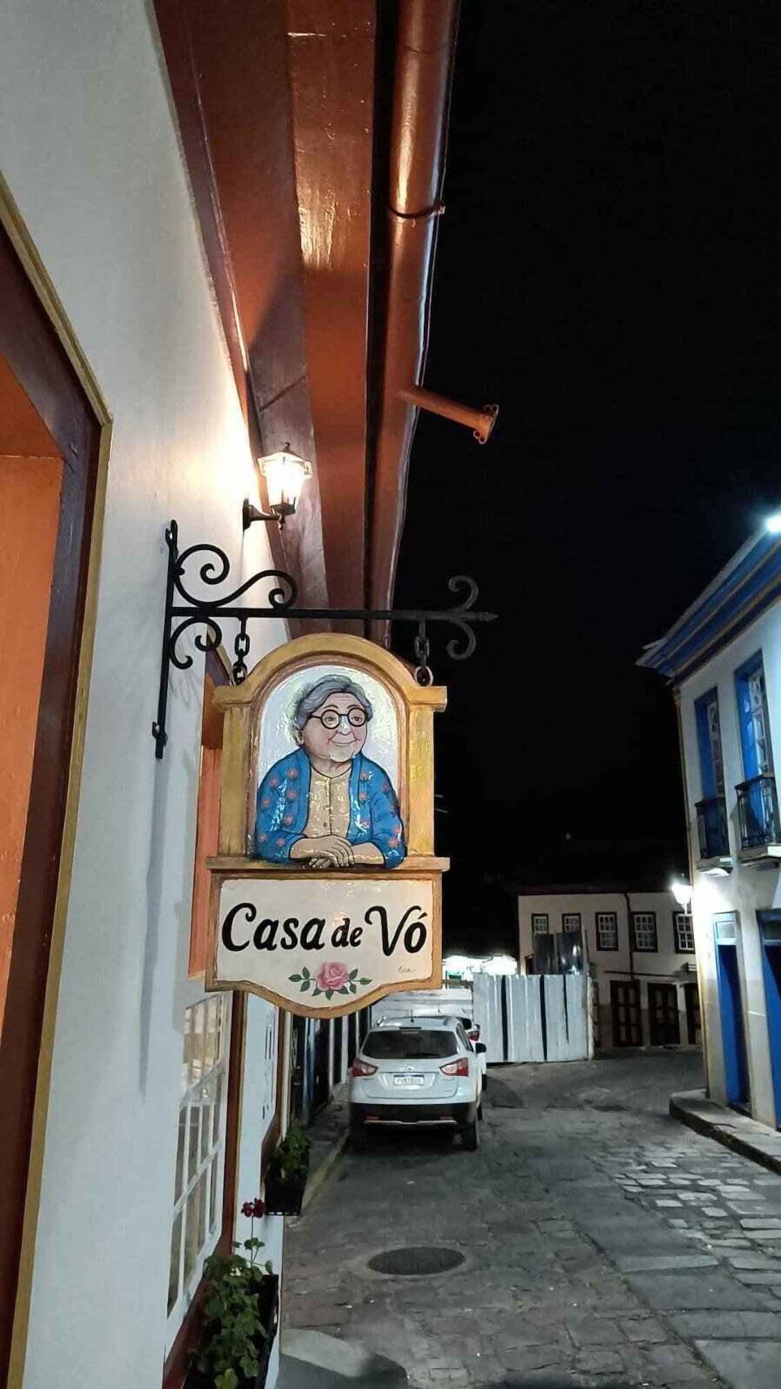 Vista Exterior Pousada Casa de Vó