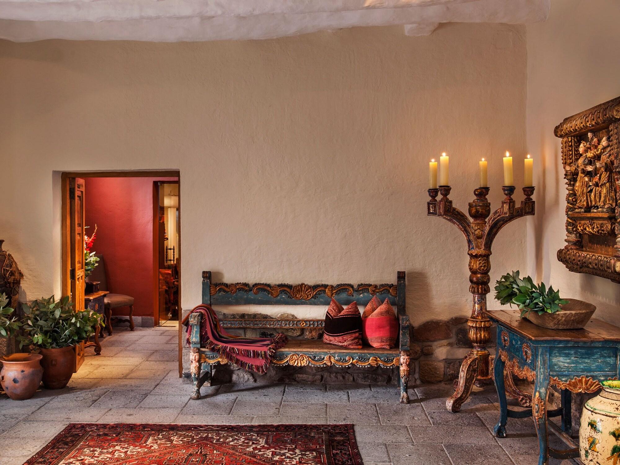 Vista Lobby Inkaterra La Casona - Relais & Chateaux