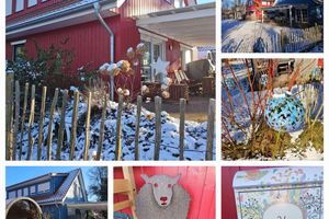 Alquiler Vacacional - ~ Color magic red in Conneforde ~ with large terrace, garden, sauna,