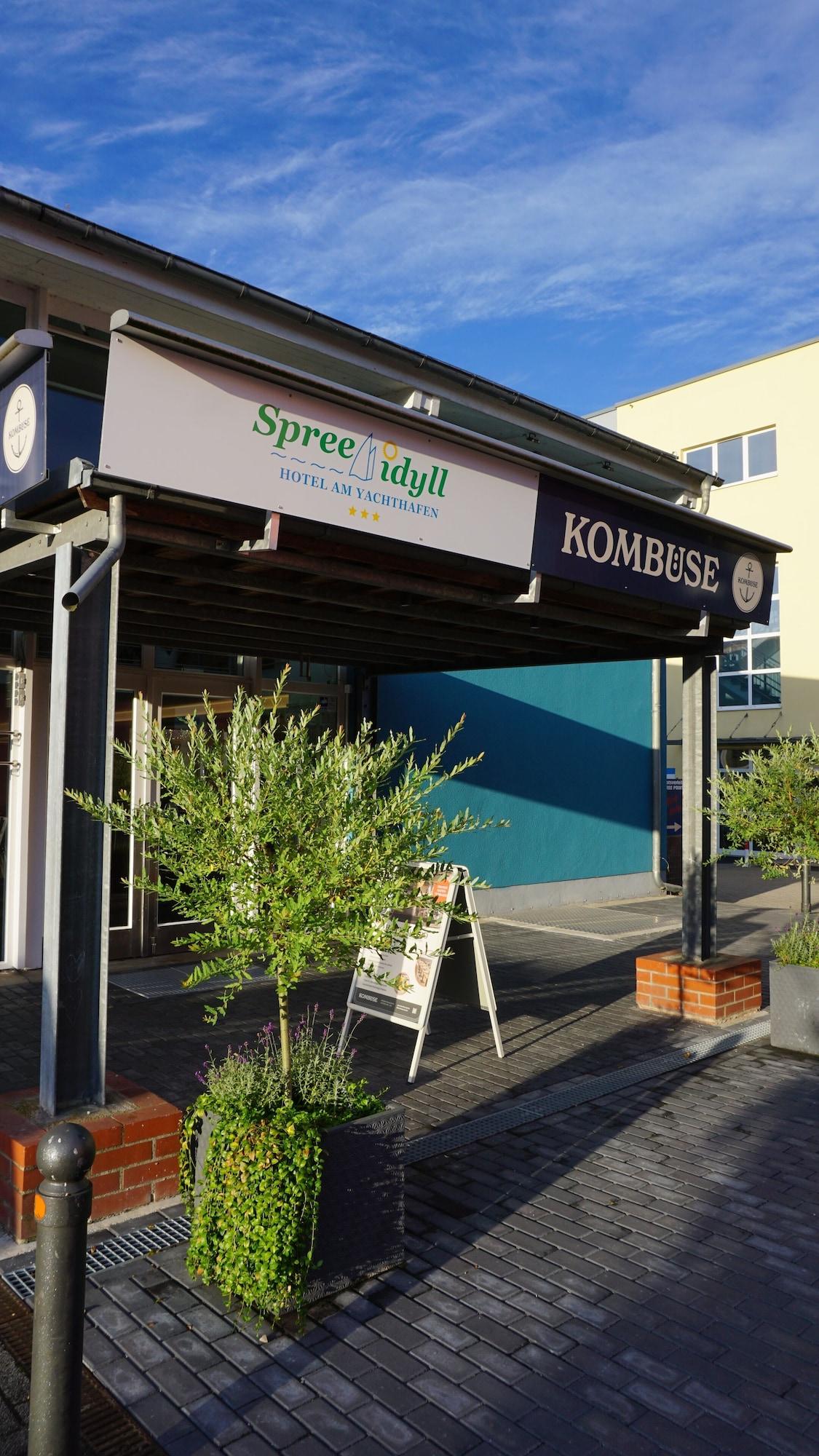 Vista Exterior Hotel Spree-idyll