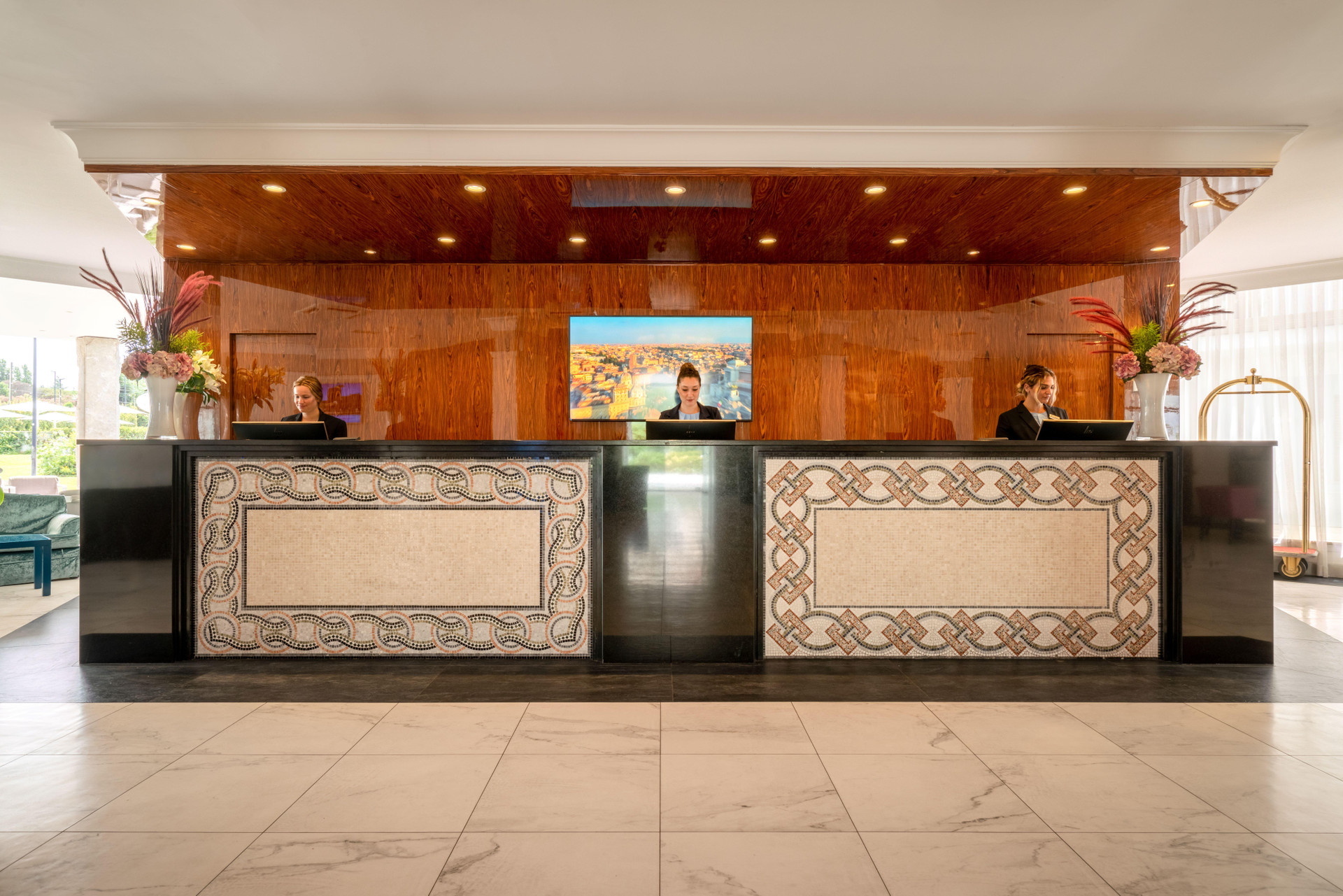 Vista Lobby Hotel Cristoforo Colombo