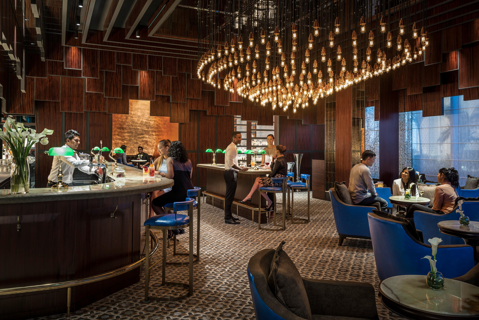 Bar/Salón Shangri La Hotel Colombo