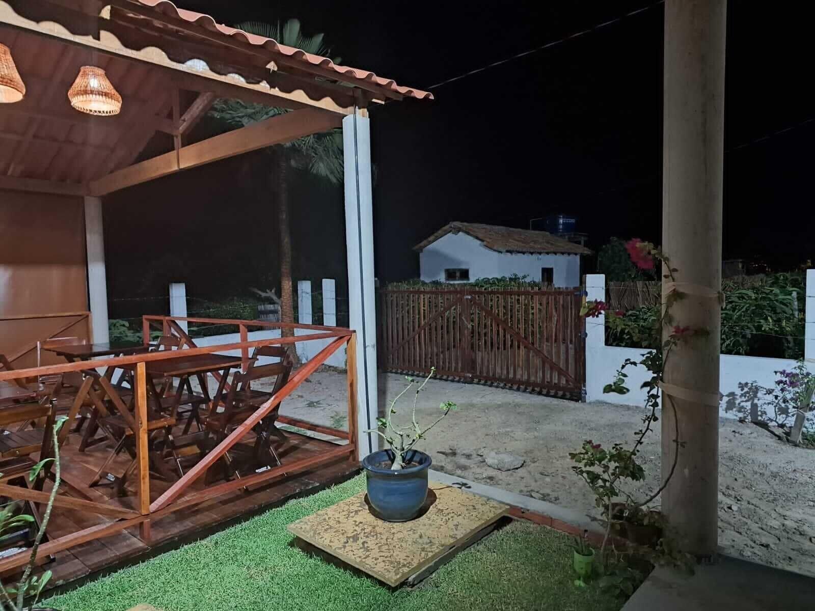 Vista Exterior Pousada Essência de Atins