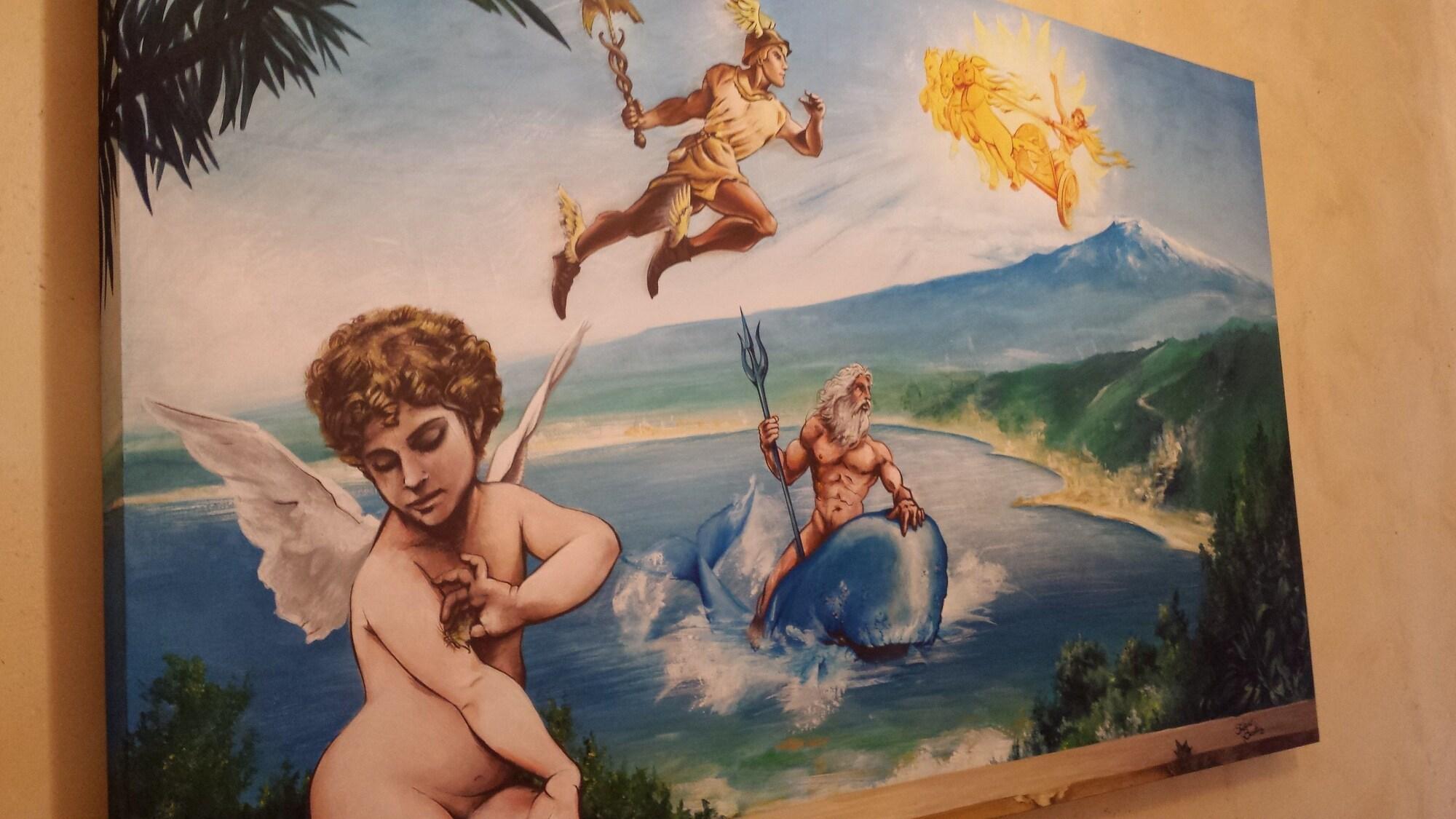 Vista Lobby B&B Il Mare degli Dei