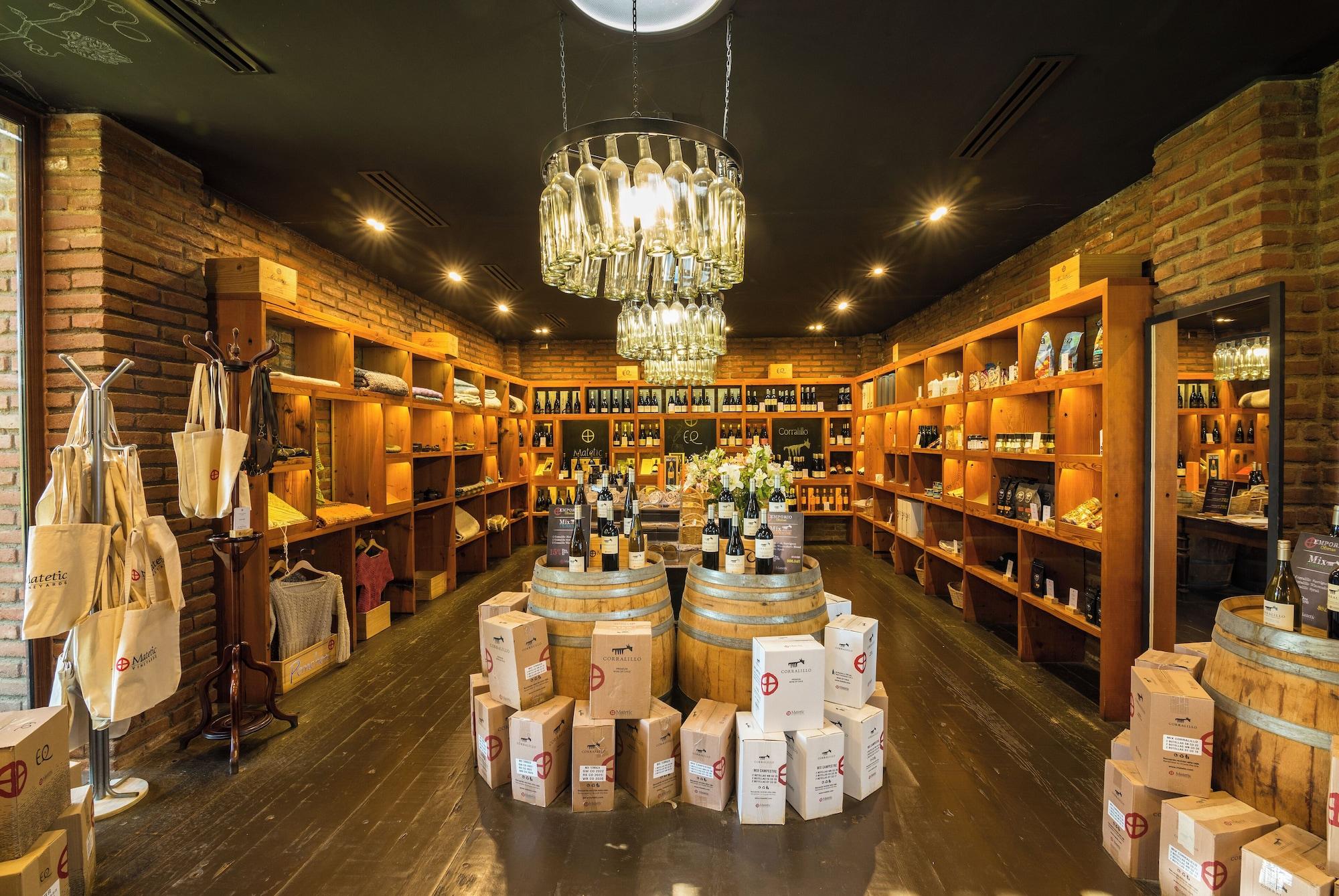 Vista Lobby La Casona at Matetic Vineyards