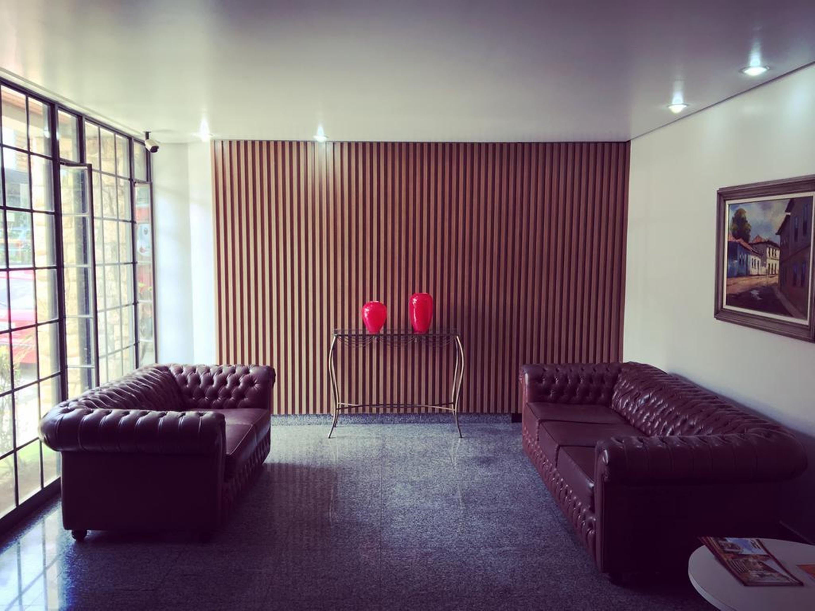 Vista Lobby Hotel Fenix Pouso Alegre