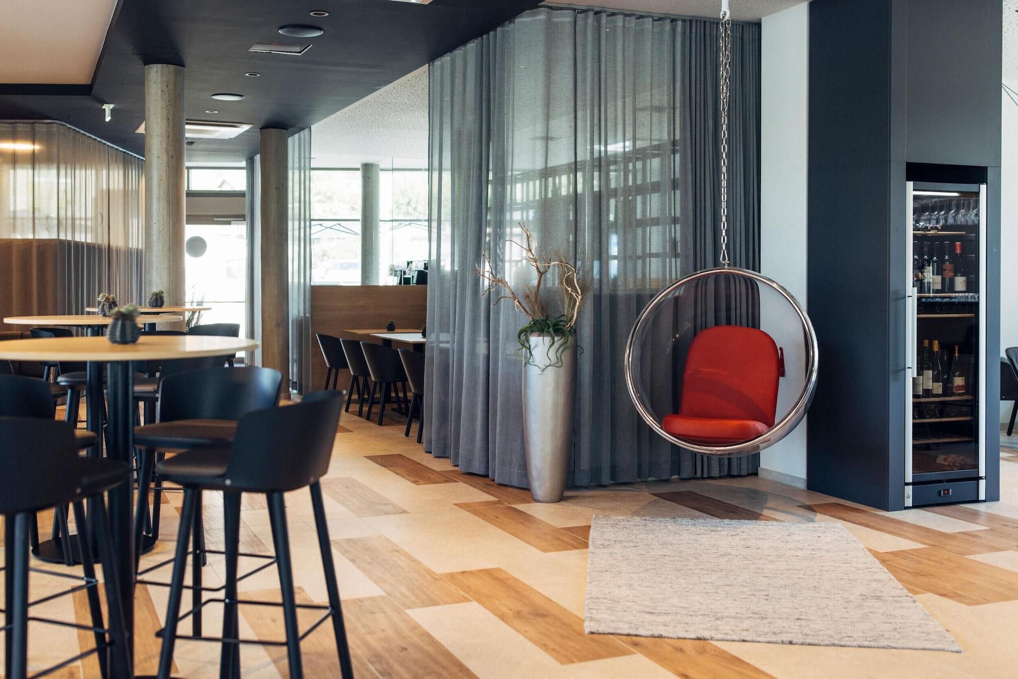 Vista Lobby harry's home Telfs hotel & apartments