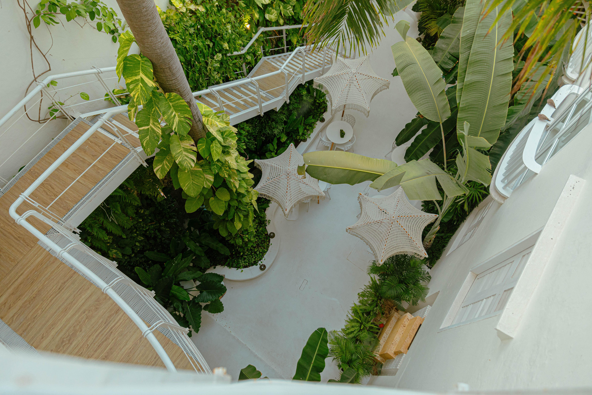 Vista aérea Casa Diluca Cartagena Hotel Boutique