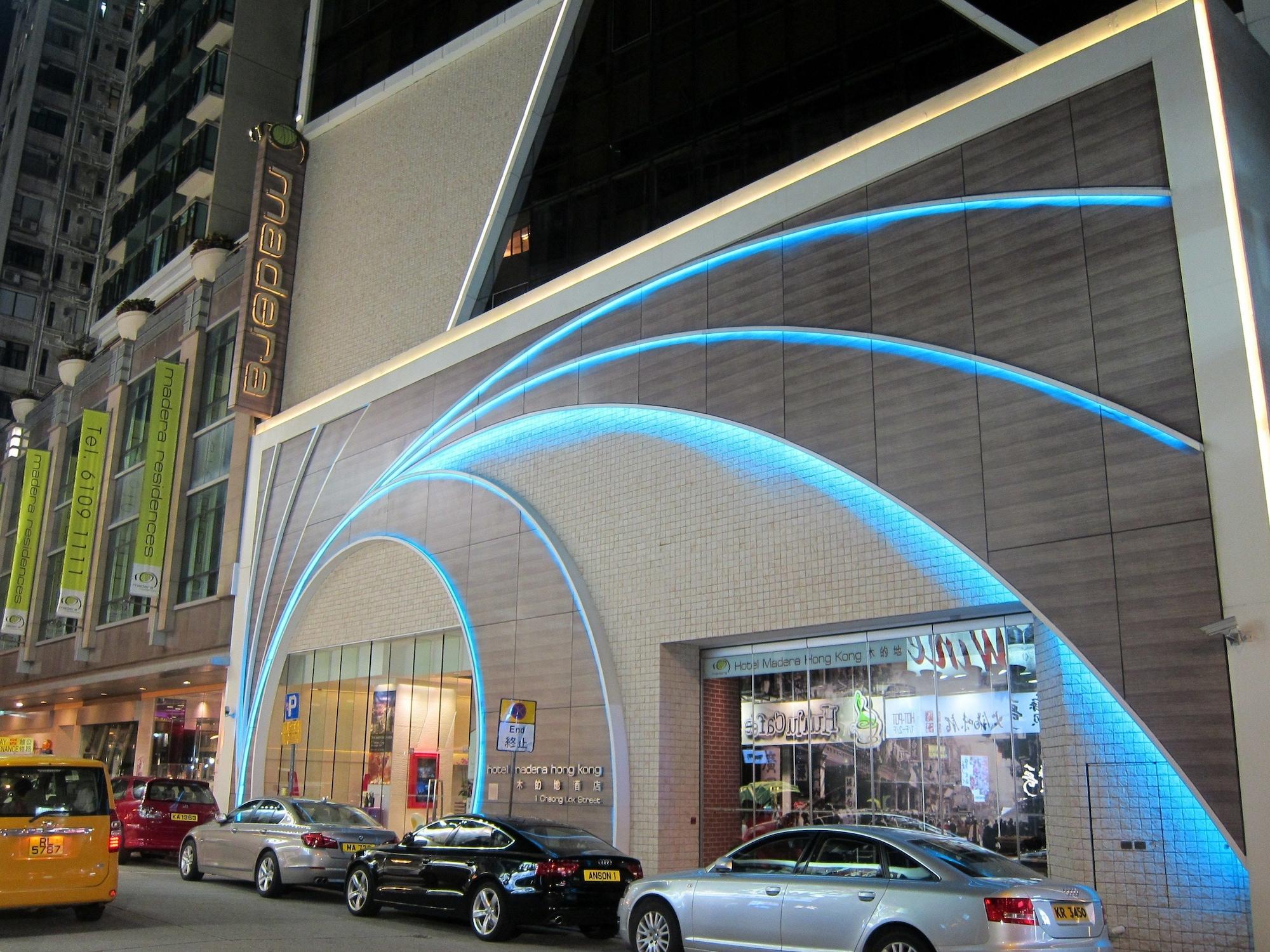 Vista Exterior Hotel Madera Hong Kong