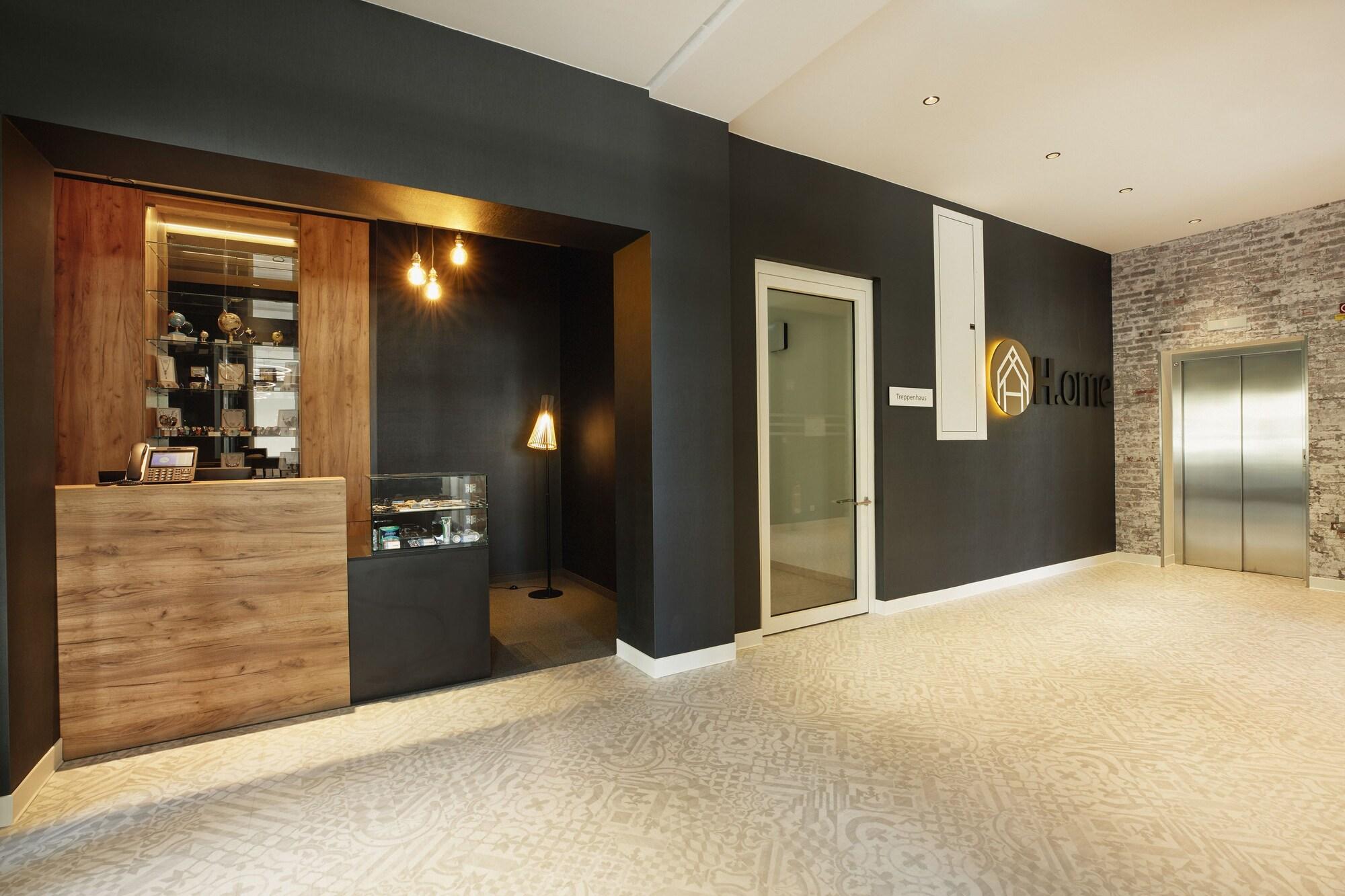Vista Lobby H.ome Serviced Apartments München