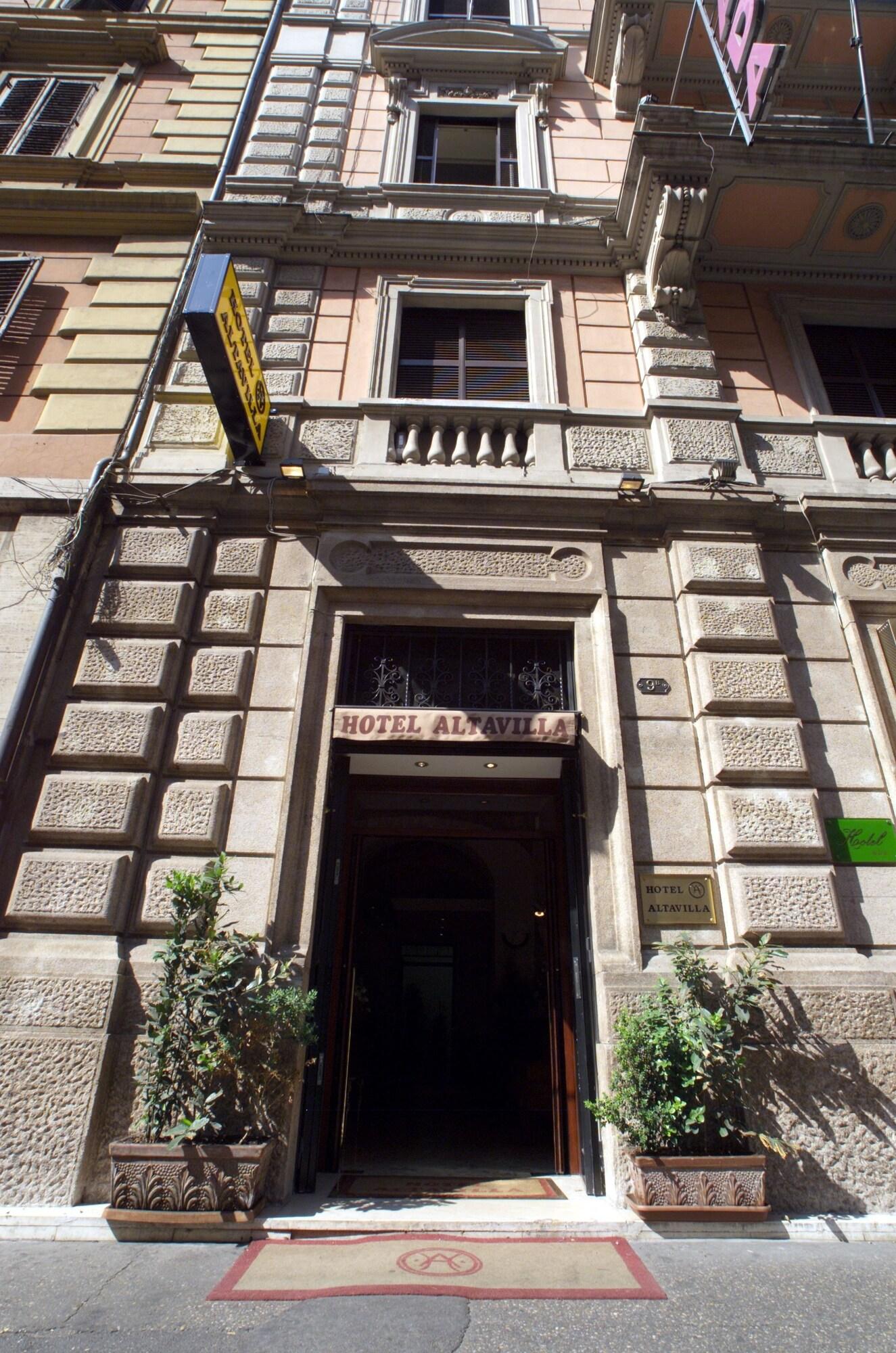 Vista Exterior Hotel Altavilla