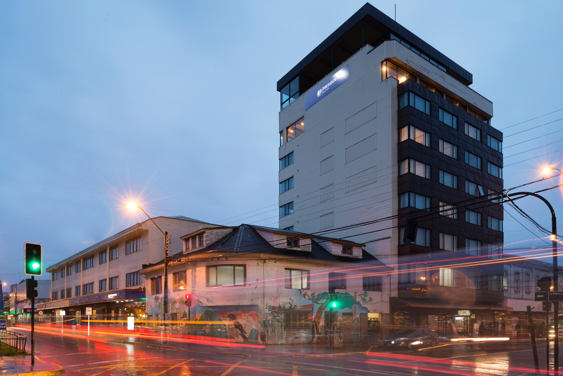 Vista Exterior Abba Presidente Suites Puerto Montt