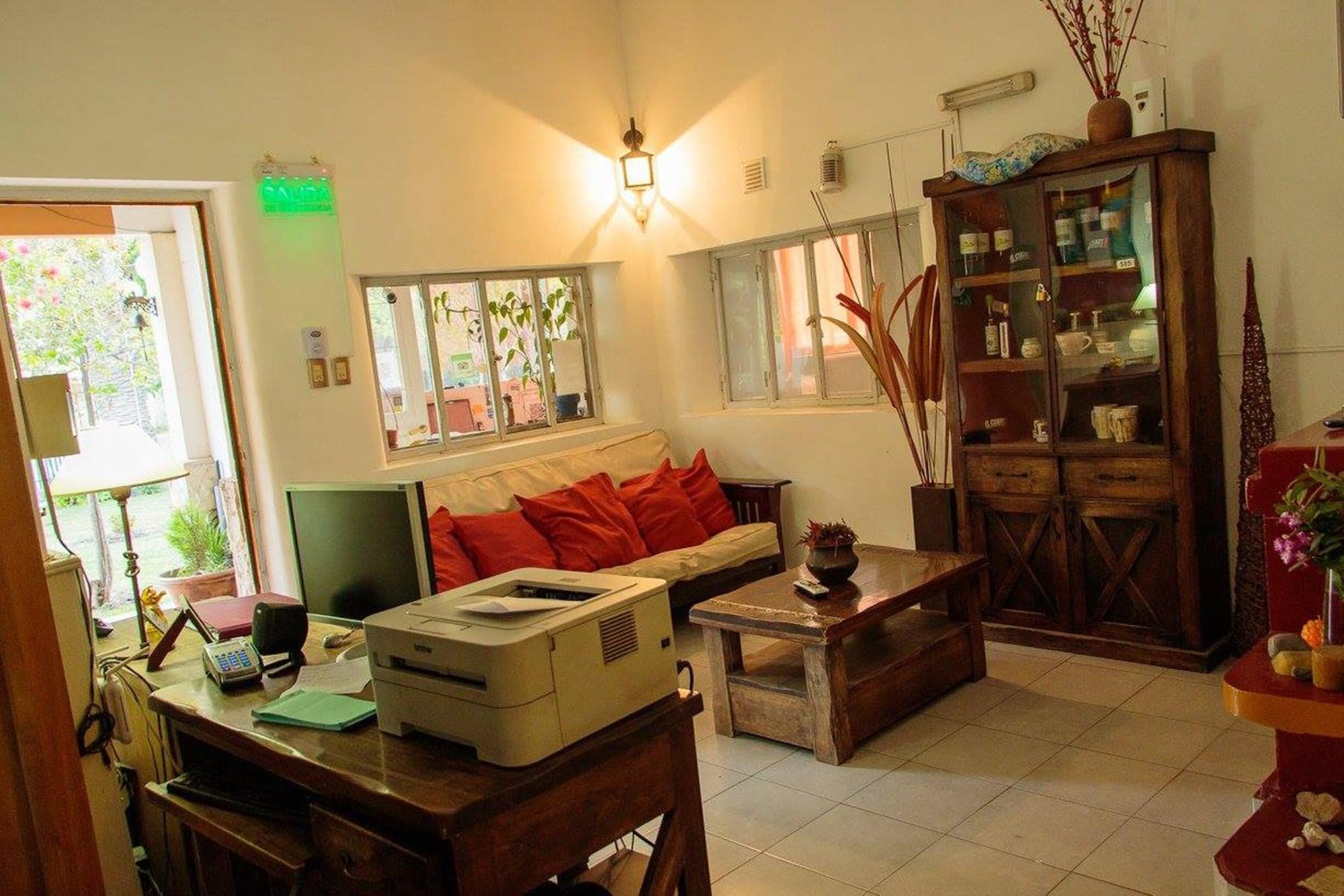 Vista Lobby Shanti Hostel