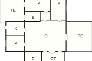 Alquiler Vacacional - 8 Person Holiday Home in Romo