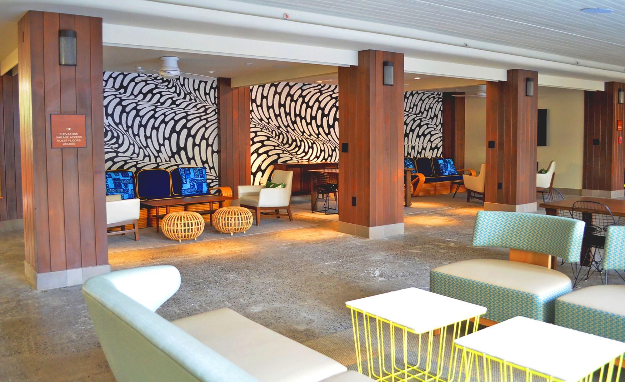 Vista Lobby The Surfjack Hotel & Swim Club