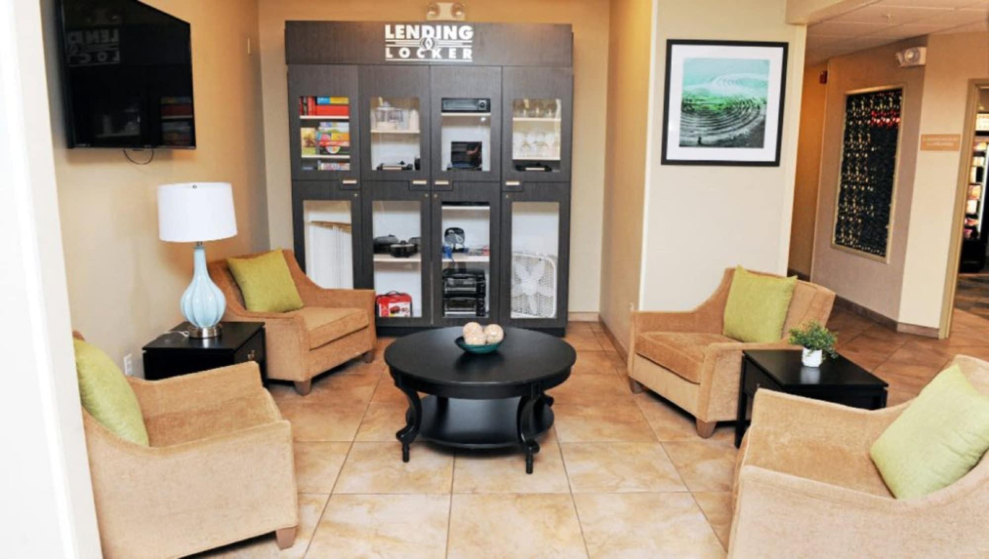 Vista Lobby Candlewood Suites Santa Maria by IHG
