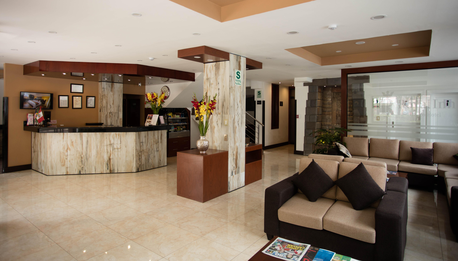 Vista Lobby Royal Inn Cusco Hotel