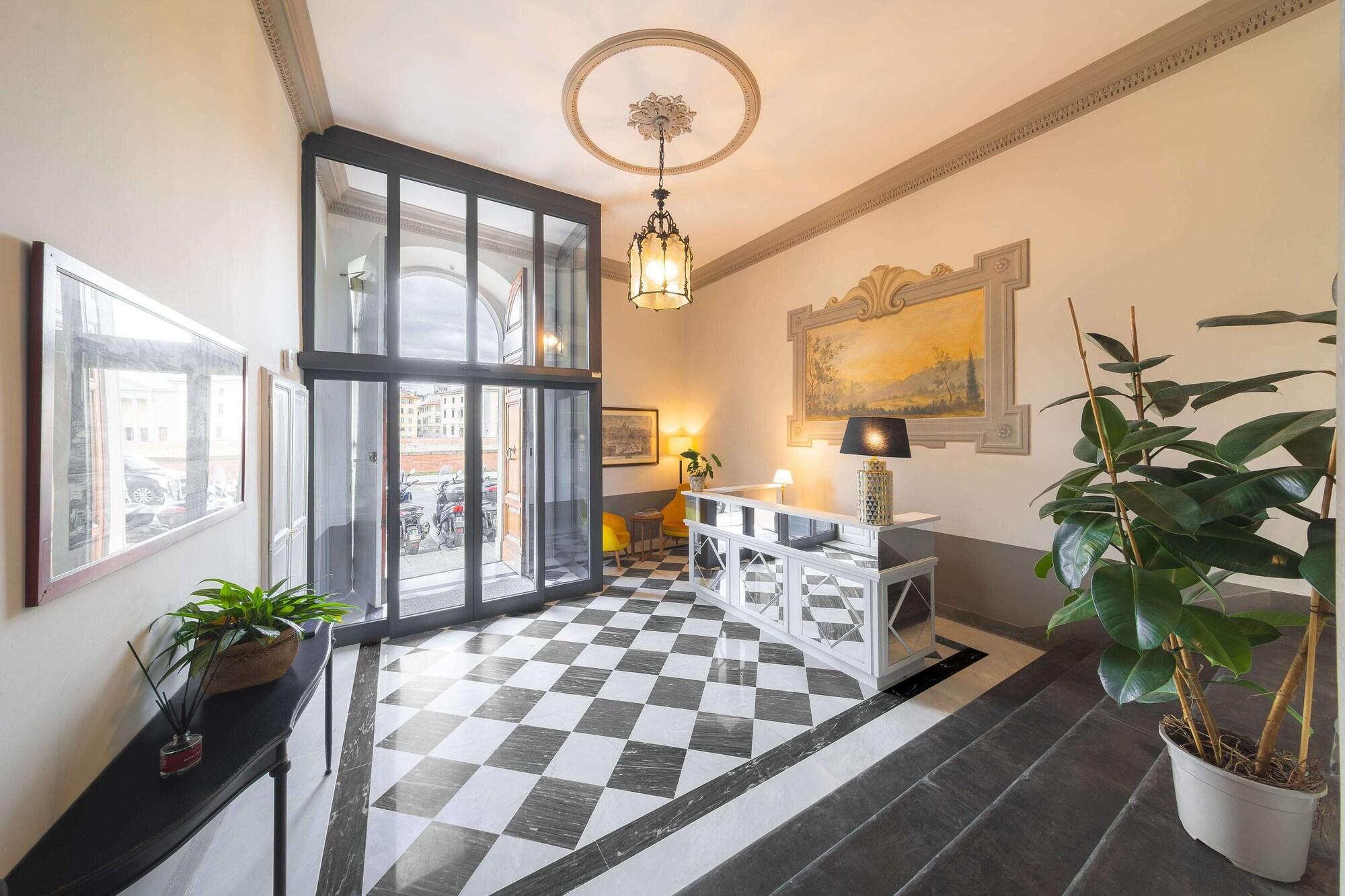 Vista Lobby Algilà Luxury Torrigiani Apartments