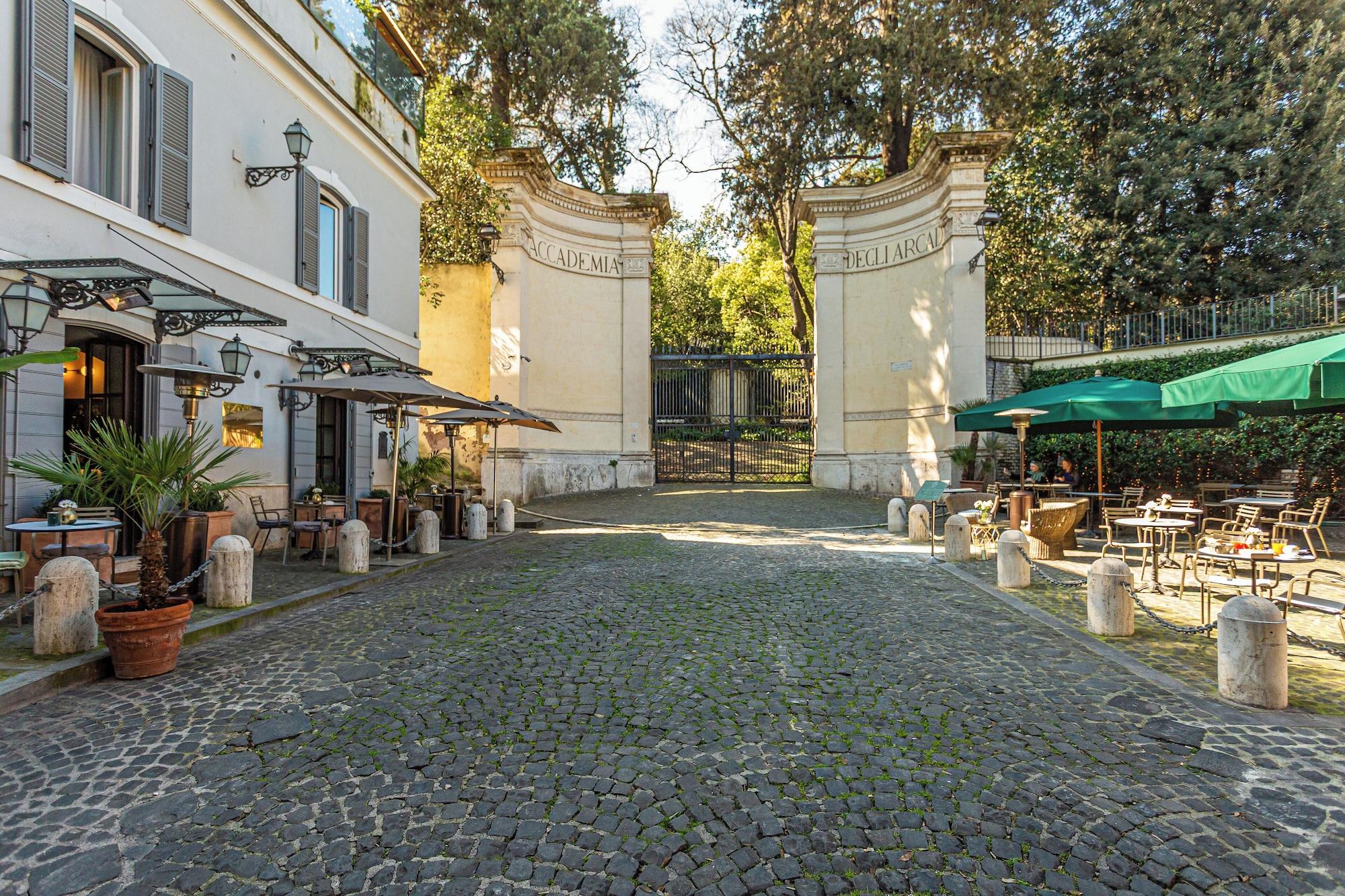 Vista Exterior Hotel Parrasio