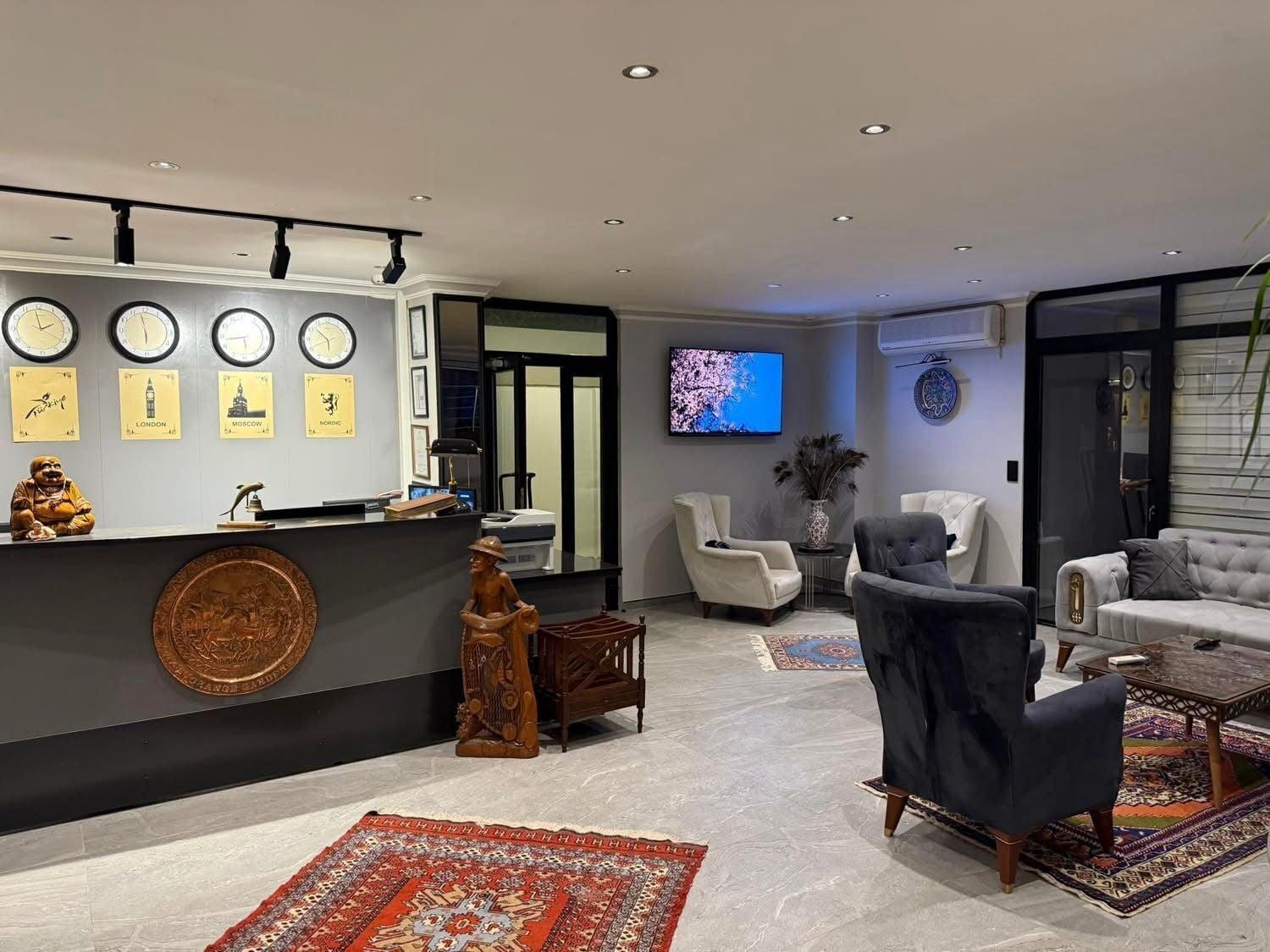 Vista Lobby Orange Garden Apart Hotel